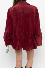 Load image into Gallery viewer, Vintage x Made in USA x GUILLAME Red Suede Deadstock Jacket (M-XL)