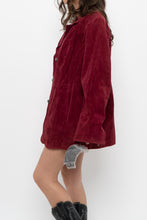 Load image into Gallery viewer, Vintage x Made in USA x GUILLAME Red Suede Deadstock Jacket (M-XL)