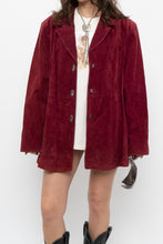 Load image into Gallery viewer, Vintage x Made in USA x GUILLAME Red Suede Deadstock Jacket (M-XL)