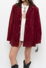 Load image into Gallery viewer, Vintage x Made in USA x GUILLAME Red Suede Deadstock Jacket (M-XL)