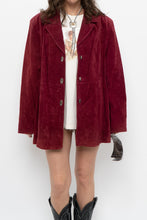 Load image into Gallery viewer, Vintage x Made in USA x GUILLAME Red Suede Deadstock Jacket (M-XL)