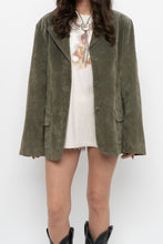 Load image into Gallery viewer, Vintage x LADY HATHAWAY Olive Green Suede Jacket (M, L)