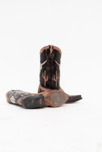 Load image into Gallery viewer, Vintage x Made in Mexico x SAN DIEGO BOOTS Cactus, Bull Leather Cowboy Boots (6W)