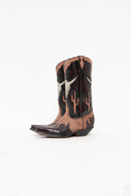 Load image into Gallery viewer, Vintage x Made in Mexico x SAN DIEGO BOOTS Cactus, Bull Leather Cowboy Boots (6W)