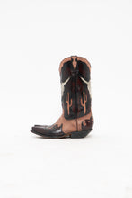 Load image into Gallery viewer, Vintage x Made in Mexico x SAN DIEGO BOOTS Cactus, Bull Leather Cowboy Boots (6W)