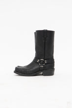 Load image into Gallery viewer, Vintage x Made in Canada x BOULET Black Leather Biker Boot (12W, 11M)