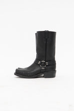 Load image into Gallery viewer, Vintage x Made in Canada x BOULET Black Leather Biker Boot (12W, 11M)