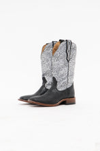 Load image into Gallery viewer, BOULET x Made in Canada x Deadstock Black, White Leather Cowboy Boots (8)