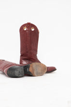 Load image into Gallery viewer, Vintage x BILTRITE Red Soft Leather Cowboy Boot (11W, 10M)