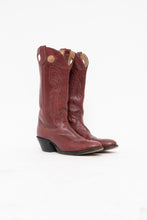 Load image into Gallery viewer, Vintage x BILTRITE Red Soft Leather Cowboy Boot (11W, 10M)