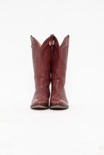 Load image into Gallery viewer, Vintage x BILTRITE Red Soft Leather Cowboy Boot (11W, 10M)