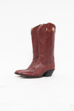 Load image into Gallery viewer, Vintage x BILTRITE Red Soft Leather Cowboy Boot (11W, 10M)
