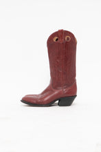 Load image into Gallery viewer, Vintage x BILTRITE Red Soft Leather Cowboy Boot (11W, 10M)
