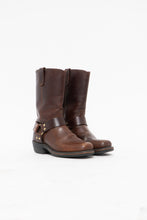 Load image into Gallery viewer, Vintage x DINGO Faded Brown Leather Biker Boot (8.5, 9W)