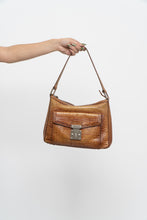 Load image into Gallery viewer, Vintage x ANTONIO MELANI Camel Croc Leather Purse