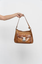 Load image into Gallery viewer, Vintage x ANTONIO MELANI Camel Croc Leather Purse
