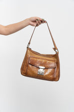 Load image into Gallery viewer, Vintage x ANTONIO MELANI Camel Croc Leather Purse