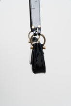 Load image into Gallery viewer, Vintage x STUART WEITZMAN Black Patent Leather Purse