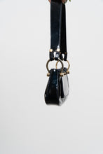 Load image into Gallery viewer, Vintage x STUART WEITZMAN Black Patent Leather Purse