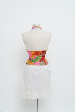 Load image into Gallery viewer, Vintage x Pink Floral Tropical Halter (M, L)