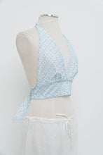 Load image into Gallery viewer, Vintage x Blue, White Lace Halter Top (S-L)