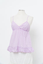 Load image into Gallery viewer, Vintage x LA SENZA Purple Cotton Tank (S-L)