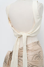 Load image into Gallery viewer, EDITIONS x Made in Bulgaria x Cream Linen-Blend Crop (S)