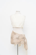 Load image into Gallery viewer, EDITIONS x Made in Bulgaria x Cream Linen-Blend Crop (S)