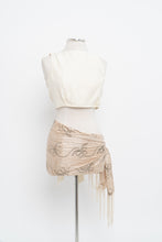 Load image into Gallery viewer, EDITIONS x Made in Bulgaria x Cream Linen-Blend Crop (S)