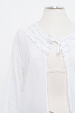 Load image into Gallery viewer, Vintage x White Light Cotton Blouse (XS-L)