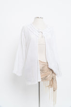 Load image into Gallery viewer, Vintage x White Light Cotton Blouse (XS-L)