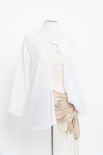 Load image into Gallery viewer, Vintage x White Light Cotton Blouse (XS-L)