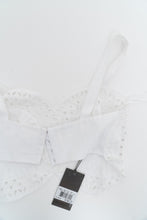 Load image into Gallery viewer, Vintage x Made in Italy x ALBERTA FERRETTI White Cutout Tank (S)