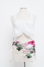 Load image into Gallery viewer, Vintage x Made in Italy x ALBERTA FERRETTI White Cutout Tank (S)
