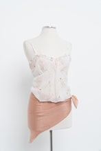 Load image into Gallery viewer, Vintage x LA VIE EN ROSE White Sheer Embroidered Tank (M, L)