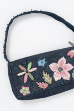 Load image into Gallery viewer, Vintage Denim Beaded Purse