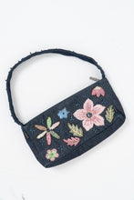 Load image into Gallery viewer, Vintage Denim Beaded Purse