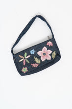 Load image into Gallery viewer, Vintage Denim Beaded Purse
