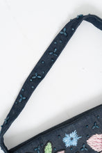 Load image into Gallery viewer, Vintage Denim Beaded Purse