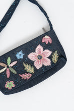 Load image into Gallery viewer, Vintage Denim Beaded Purse
