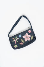 Load image into Gallery viewer, Vintage Denim Beaded Purse