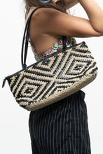 Load image into Gallery viewer, Vintage x DANIER LEATHER Woven Leather Fabric Purse