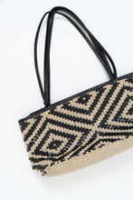 Load image into Gallery viewer, Vintage x DANIER LEATHER Woven Leather Fabric Purse