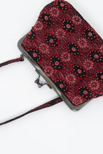 Load image into Gallery viewer, Vintage x Burgundy Beaded Clutch