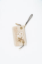 Load image into Gallery viewer, Vintage x COACH Beige, Gold Fabric Clutch