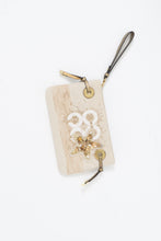 Load image into Gallery viewer, Vintage x COACH Beige, Gold Fabric Clutch