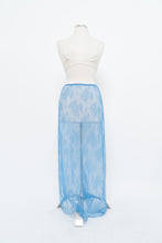 Load image into Gallery viewer, URBAN OUTFITTERS x Blue Lace Maxi Skirt (XS, S)