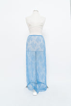 Load image into Gallery viewer, URBAN OUTFITTERS x Blue Lace Maxi Skirt (XS, S)