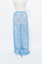 Load image into Gallery viewer, URBAN OUTFITTERS x Blue Lace Maxi Skirt (XS, S)