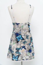 Load image into Gallery viewer, TED BAKER x Butterfly Satin Lace Slip Dress (S)